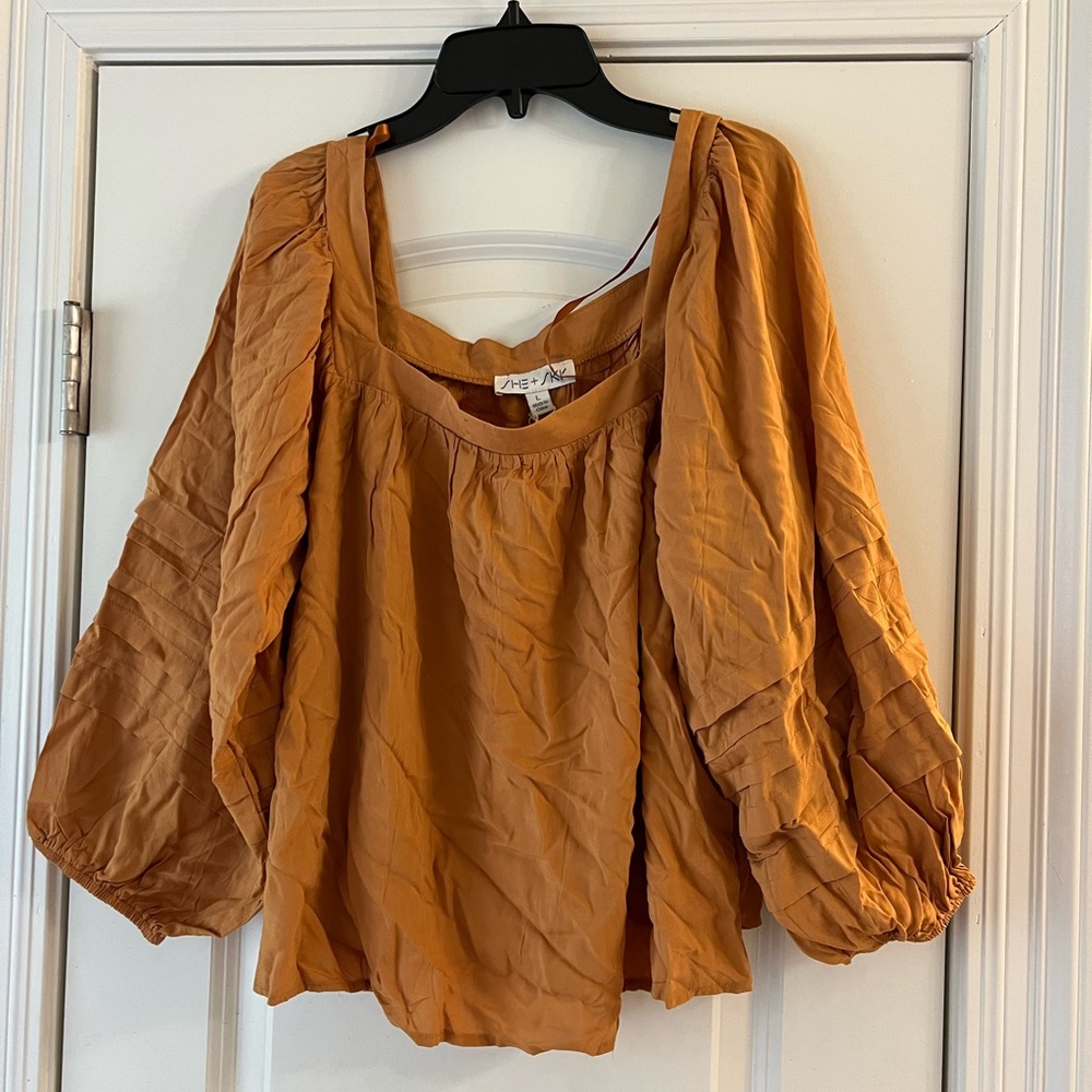 Flowy Orange Top